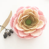 Felt Floral Brooch