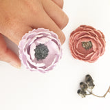 Floral Bloom Paper Ring - Soul Made Boutique