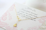 Amor Personalised Collection - Necklace Gold Sterling Silver Infinity Heart - Soul Made Boutique