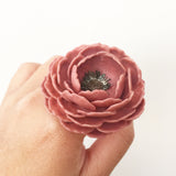 Floral Bloom Paper Ring