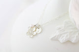 Amor Personalised Collection - Necklace Sterling Silver Pearl Sakura - Soul Made Boutique