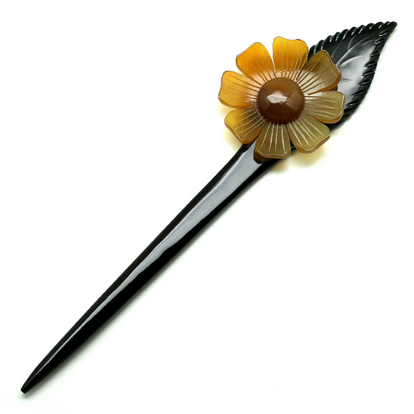 Charismatic Wanderlust Collection - Horn Hairpin Buttercup - Soul Made Boutique