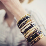 Charismatic Wanderlust Collection - Ebony Bangle Trio - Soul Made Boutique