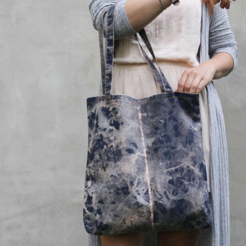 Watercolor Hand Dyed Bag