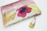 Floral Watercolor Unique Pouch