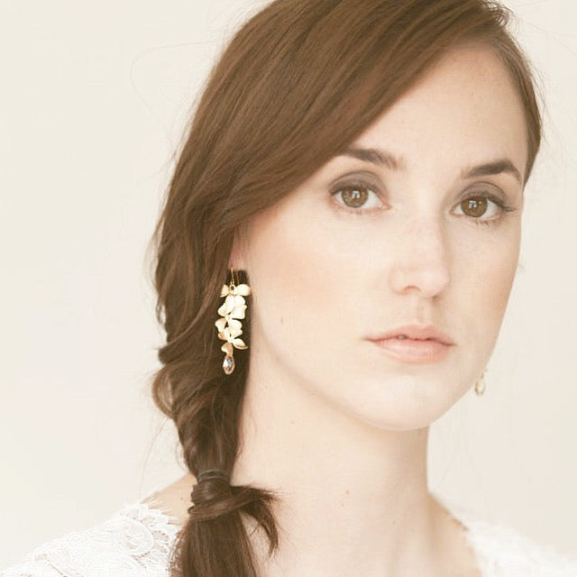 Allure Botanical Collection - Earrings Cascading Butterfly - Soul Made Boutique