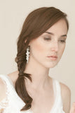 Allure Botanical Collection - Earrings Cascading Ranunculus - Soul Made Boutique