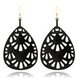 Charismatic Wanderlust Collection - Horn Earrings Black Wings - Soul Made Boutique