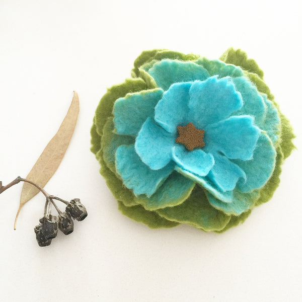 Felt Floral Brooch - Soul Made Boutique