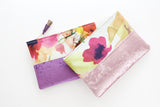 Floral Watercolor Unique Pouch