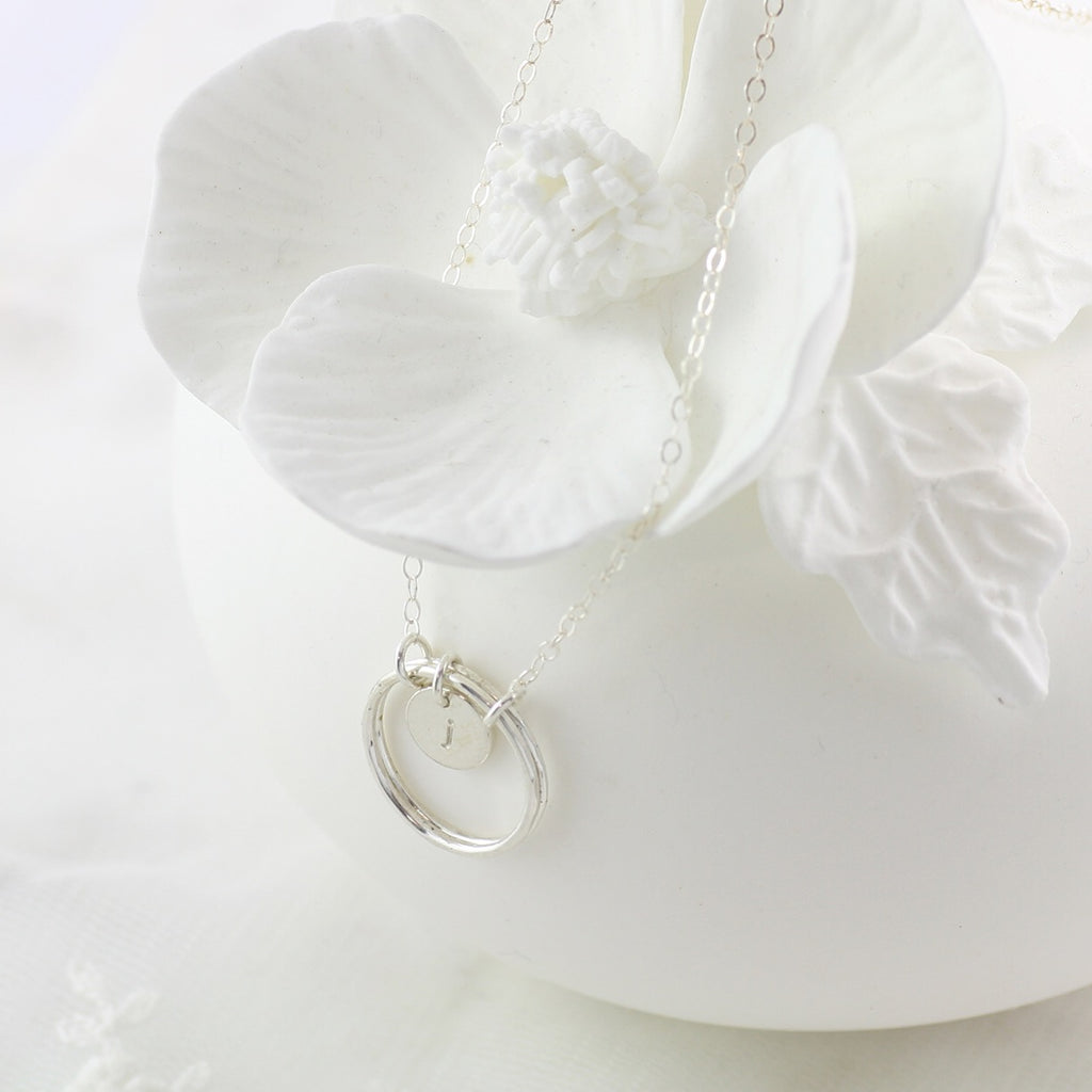 Amor Personalised Collection Necklace Sterling Silver Eternity