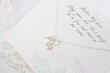 Amor Personalised Collection - Necklace Sterling Silver Pearl Anchor - Soul Made Boutique