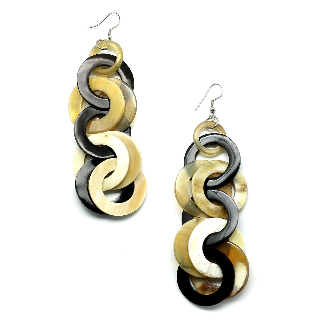 Charismatic Wanderlust Collection - Horn Earrings Bond - Soul Made Boutique